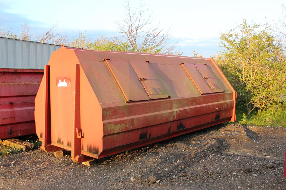 Lukkede containere fra 12 kubik og opefter